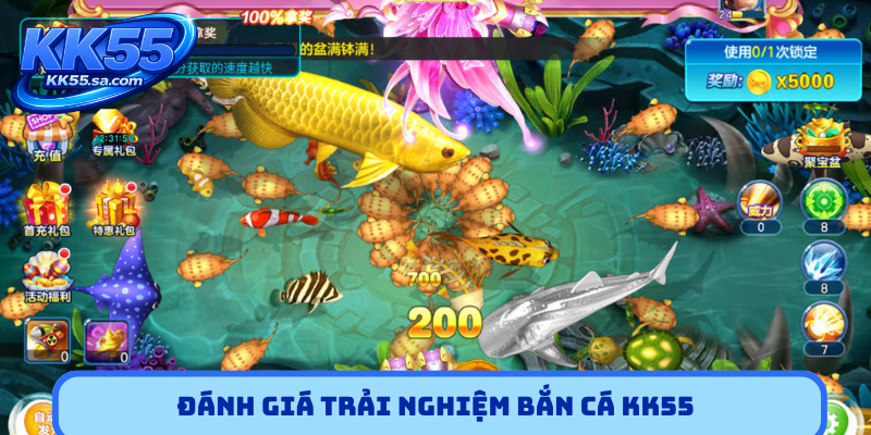 Đánh giá trải nghiệm bắn cá KK55