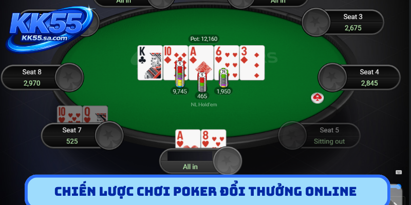 Chiến lược chơi Poker đổi thưởng online