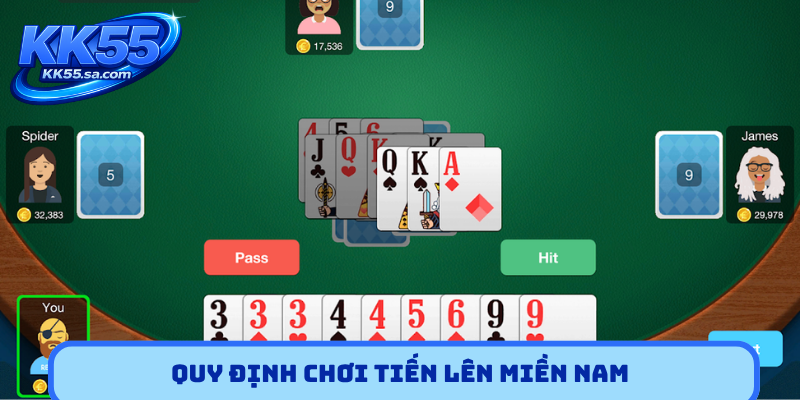 Quy định chơi Tiến lên miền Nam